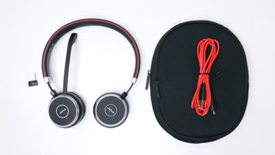 Micro-casque sans fil Bluetooth stéréo Jabra Evolve 65 MS (6599-823-309)