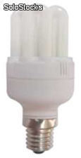 Micro lâmpada de poupança de 6u t2. 11w. e-27 (6400k)