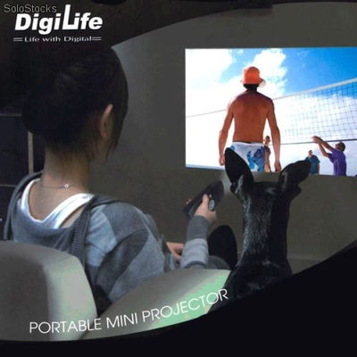 Micro-Proyector Portátil (multimedia) hasta 50 pulgadas