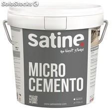 Microcemento Bicomponente Base Satine 20kg