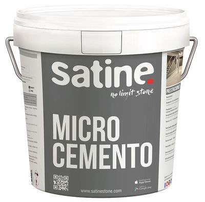 Microcemento Bicomponente Base Satine 20kg