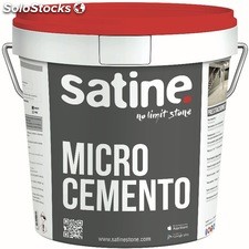 Microcemento Monocomponente acabado Medio Satine 20 kg