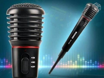 Microfone Sem Fio Wireless Profissional Com Cabo - Foto 2
