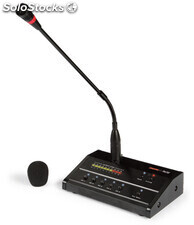 Micrófono con selector de zonas para amplificador MPZ-5125. FONESTAR M-512