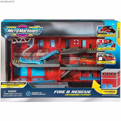 Micromachines fire e rescue set