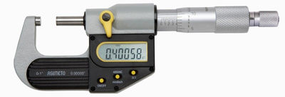Micromètre d&#39;extérieur à lecture digitale et vernier IP65- série 105-0