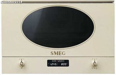 Microondas Colonial Smeg Integrable MP822PO Crema | 6 funiones | 850 W Micro |