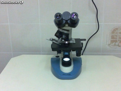Microscópio binocular 1600 x led acromático bivolt biofocus - Foto 2