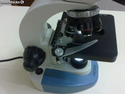 Microscópio binocular 1600 x led acromático bivolt biofocus - Foto 3