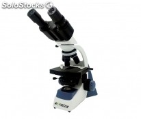 Microscópio binocular Biofocus Blue Led Bateria Acromático 1600 x