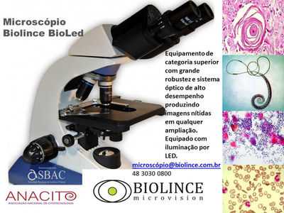 Microscópio Biológico Led