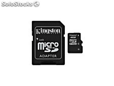 MicroSDHC 16GB Kingston CL4 Blister