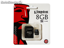 MicroSDHC 8GB Kingston CL4 Blister SDC4/8GB