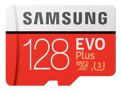 MicroSDXC 128GB Samsung +sdhc Adapter CL10 evo Plus mb-MC128GA/eu