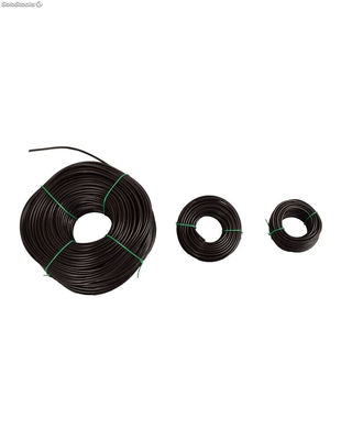 Microtubo pvc 4/6mm para goteo - riego por goteo pvc flexible negro 15 metros