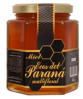 miel multifloral - frasco x 450g.