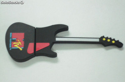 Mignon Guitare 4G USB Flash Drive USB bâton Mémoire Externe De Stockage en gros
