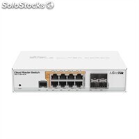 MikroTik CRS112-8P-4S-in Switch 8xGB 4xSFP L5