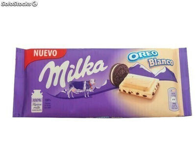 Milka Chocolate Blanco y Oreo 100g