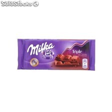 Milka Triple Sabor a Chocolate 90G