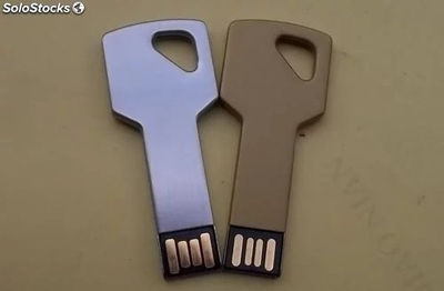 Mince Clé USB Flash Drive 64G Métal Pendrive USB 2.0 Memory Stick Tumb Lecteur - Photo 2