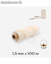 Mince cordon de coton A1/15 100M