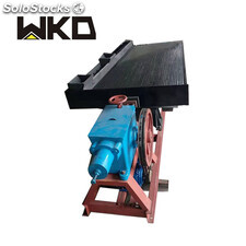 Mineral processing plant gold concentration 6s shaking table for recovery