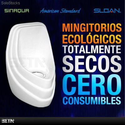 Mingitorio ecológico modelo wes2000 f2000 varias marcas - cero consumibles.