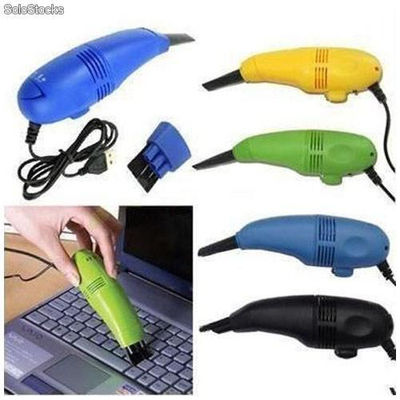 Mini Aspirador De Pó Usb c / led p / Teclado pc, notebook vacío