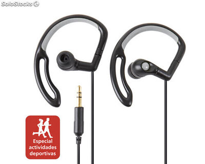 Mini auriculares estéreo Hi-Fi con soporte FONESTAR FA-479