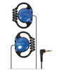 Mini auriculares estéreo Hi-Fi con soportes flexibles ajustables FONESTAR FA-250