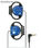 Mini auriculares estéreo Hi-Fi con soportes flexibles ajustables FONESTAR FA-250 - 2