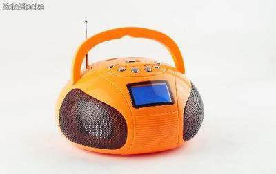 Mini Boombox portátil Reproductor FM/usb/sd tarjeta para MP3