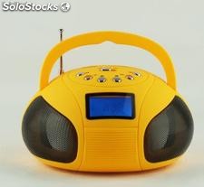 Mini Boombox portátil Reproductor FM/usb/sd tarjeta para MP3