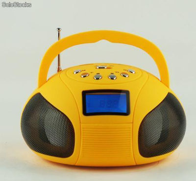 Mini Boombox portátil Reproductor FM/usb/sd tarjeta para MP3