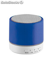 mini caixa de som azul personalizada