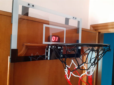 mini canestro basket conta punti elettronico - Foto 5