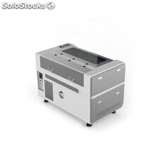 Mini CO2 máquina de fabricación de sellos láser 50 W máquina de grabado láser