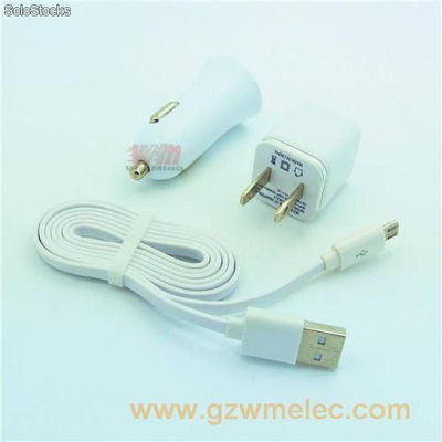 mini dual car charger for mobile phone - Foto 2