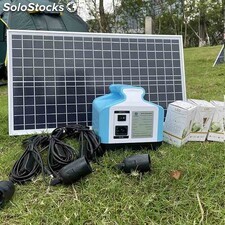 Mini generador de fosfato de hierro y litio 50w panel solar policristalino