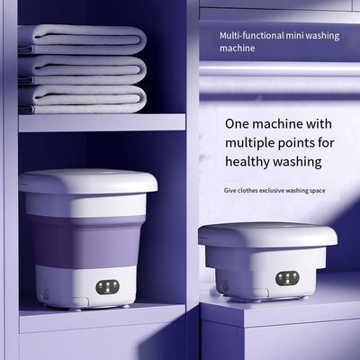 Mini-Haushalt kleine Waschmaschine tragbarer Wäscheeimer - Foto 2
