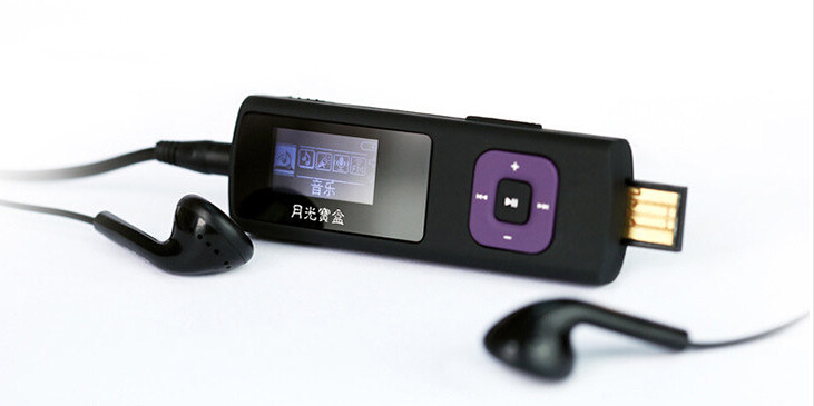 Mini lindo reproductor MP3 deportivo memorias USB 4G radio FM