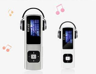 Mini lindo reproductor MP3 deportivo memorias USB 4G radio FM grabadora de voz - Foto 2