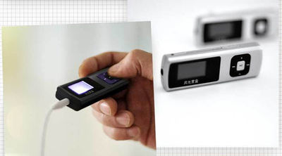 Mini lindo reproductor MP3 deportivo memorias USB 4G radio FM grabadora de voz - Foto 4