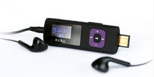 Mini lindo reproductor MP3 deportivo memorias USB 4G radio FM grabadora de voz