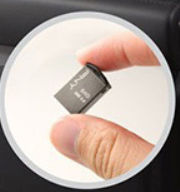 Mini memoria USB alta velocidad creativa memoria USB metal impermeable uso coche