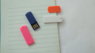 Mini memoria usb flash clip ítem regalo caliente memoria USB clip - Foto 5