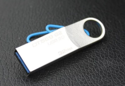 Mini memoria USB metal memoria USB promocional acero inoxidable pendrive barato - Foto 5