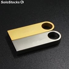 Mini memorias USB impermeable metal logo personalizable