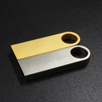 Mini memorias USB impermeable metal logo personalizable